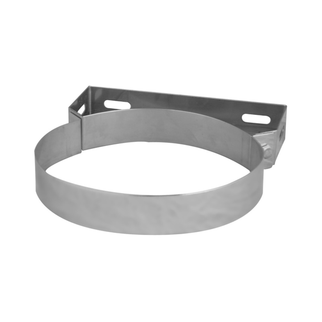 Edelstahlschornstein Wandhalter starr  Ø 130-150-180-200MM