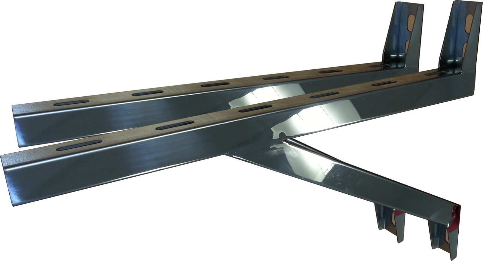 Wandkonsole Premium Edelstahlschornstein DW Länge 450mm - 750mm