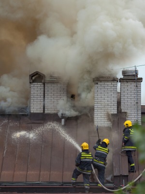 Feu de cheminée